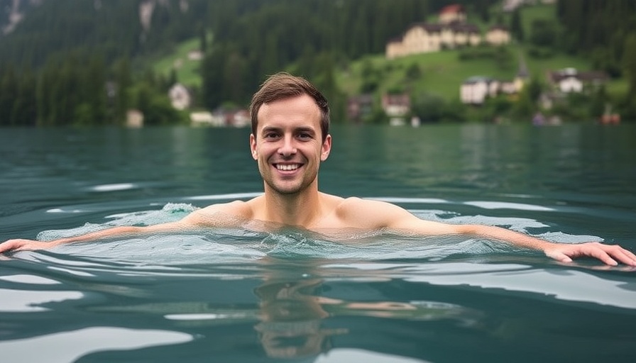 ‘I’m here to help people, which gives me a superpower’: one man’s challenge to swim 10 Swiss lakes