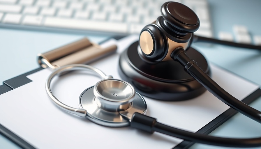 AMA releases 2026 medical codes: gavel and stethoscope on clipboard.