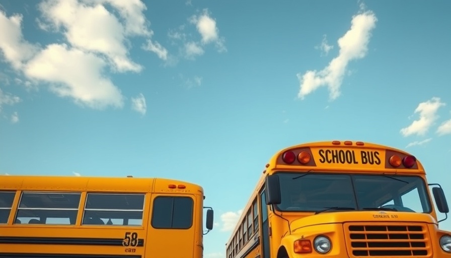 Frisco ISD school bus purchase depicted with yellow bus.