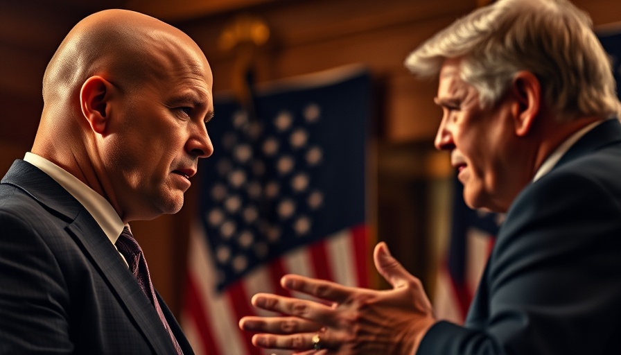 Trump and Fetterman discussing in a political setting.