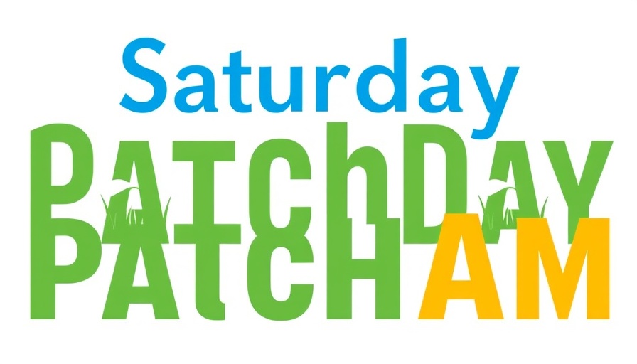 Hybrid radio in Austin promotional graphic with days and PatchAM logo.
