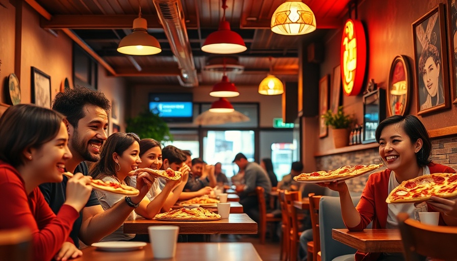 Crust Pizza Co. Leander Opening vibrant restaurant interior.