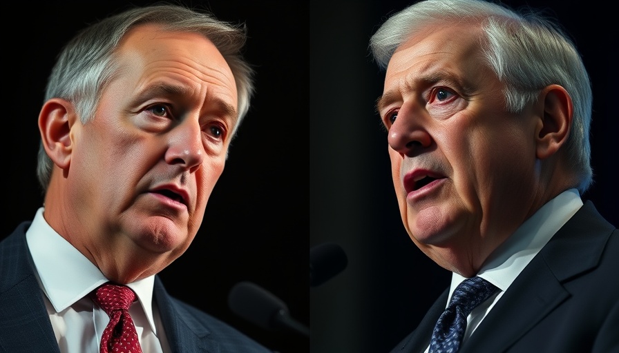 RFK Jr. political endorsements, close-up of two men in suits