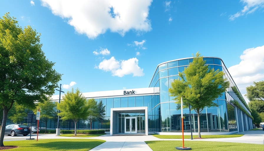 VeraBank opening new Far Northwest Austin branch rendering.
