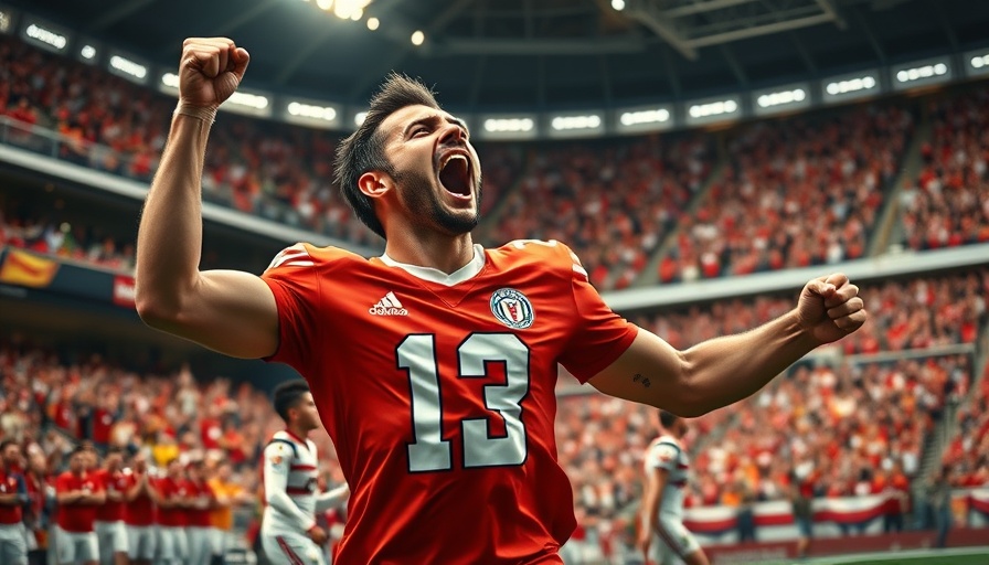 Browns player celebrates passionately in victory over Packers.