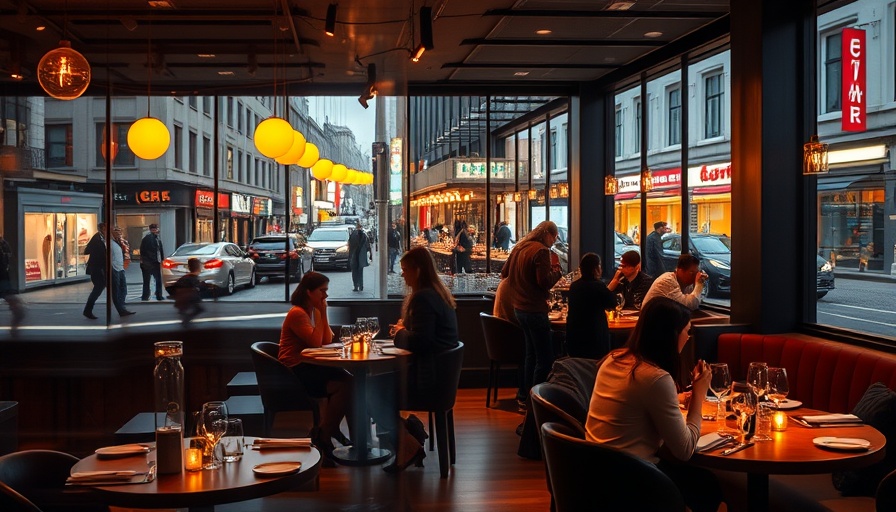 Chic restaurant interior reflecting Denver dining experiences.