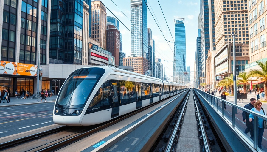 Conceptual design of Tyler Texas light rail project.