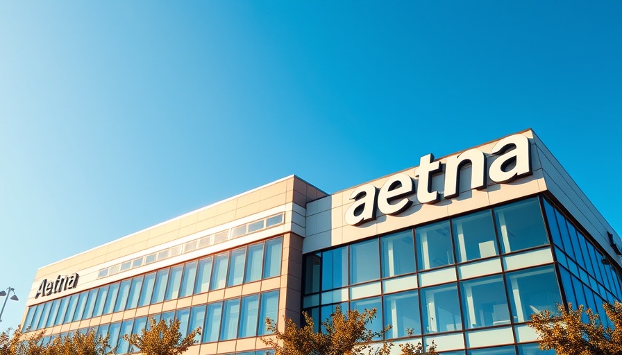 Aetna office building under clear blue sky, hospital readmission prevention Medicare Advantage.
