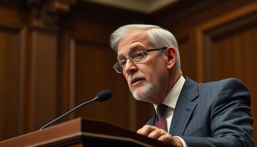 Older senator discusses the National Defense Authorization Act passionately.