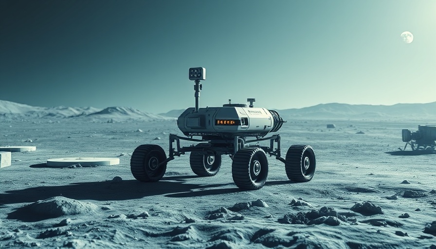 Houston-built VIPER Rover exploring lunar surface