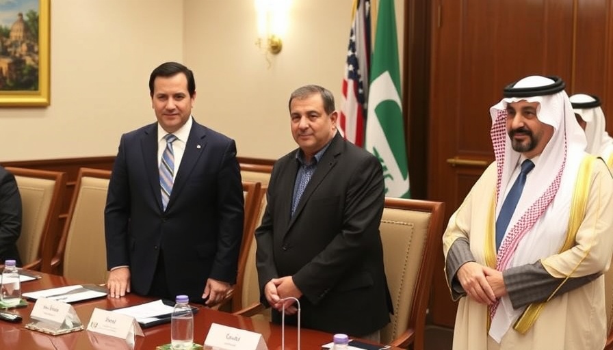 Secretary of State Marco Rubio, Kuwaiti Foreign Minister Abdullah Ali Al-Yahya, and GCC Secretary General Jasem Mohamed Al-Budaiwi at a Meeting with the Foreign Ministers of the Gulf Cooperation Council Member States