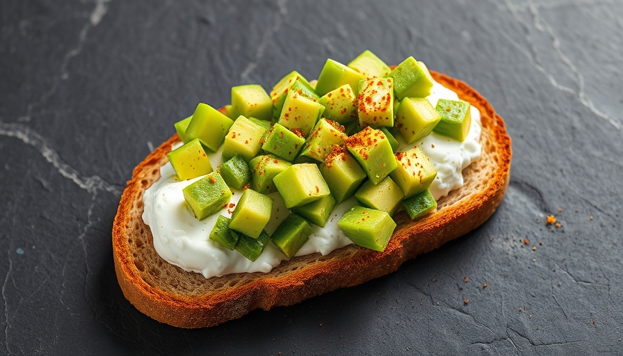 Avocado and cottage cheese sandwich recipe; ways to eat more protein.