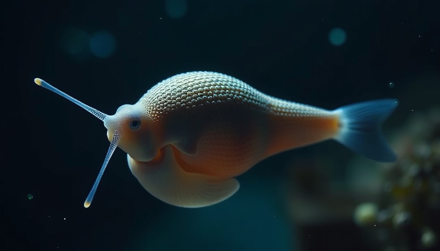 Mysterious deep-sea snailfish discovery in dark ocean depths.