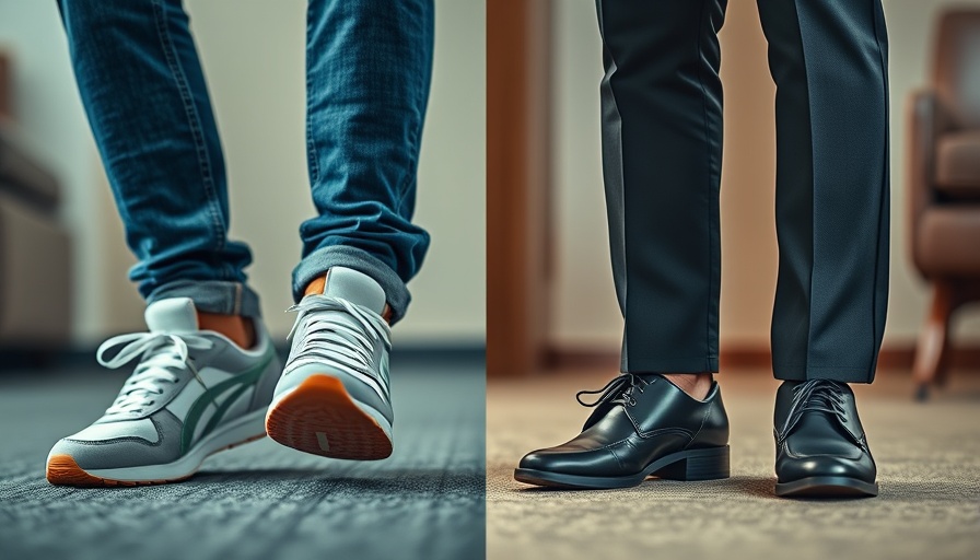Contrasting footwear symbolizes why America’s sons are struggling.