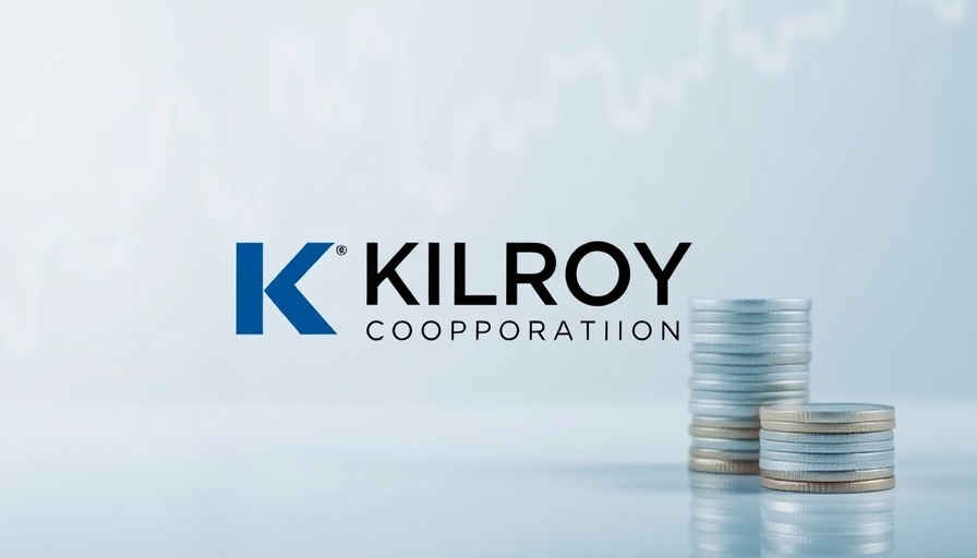 Kilroy Realty Corporation stock position logo with financial data.