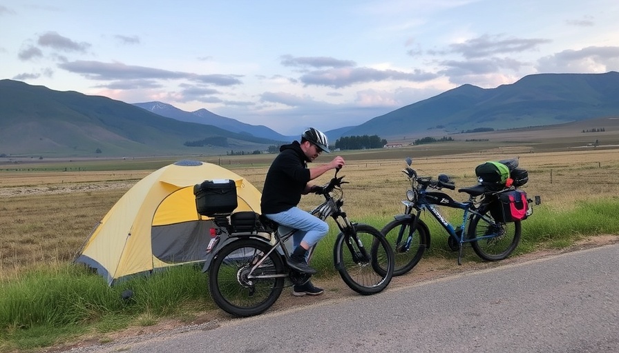 A new start after 60: I rented out my flat and bought a bike. Now home is a tent and the open road