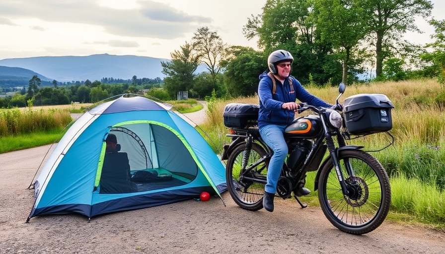 A new start after 60: I rented out my flat and bought a bike. Now home is a tent and the open road