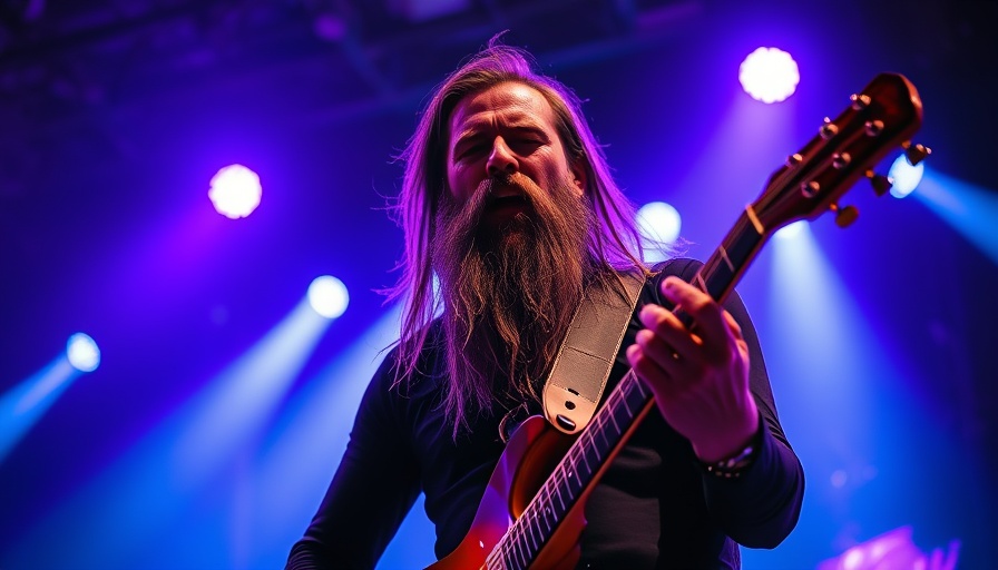 Levitation Fest Austin musician performing energetically on stage.