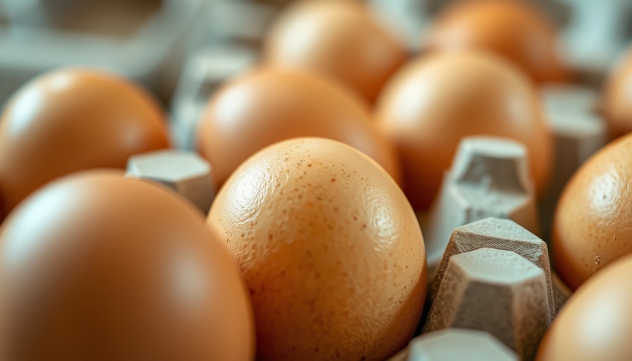 Brown eggs in a carton, close-up, soft lighting.