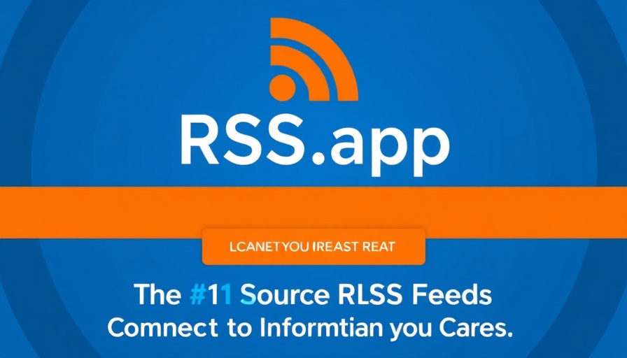 Benefits of RSS Feeds: RSS.app banner with RSS icon and tagline.