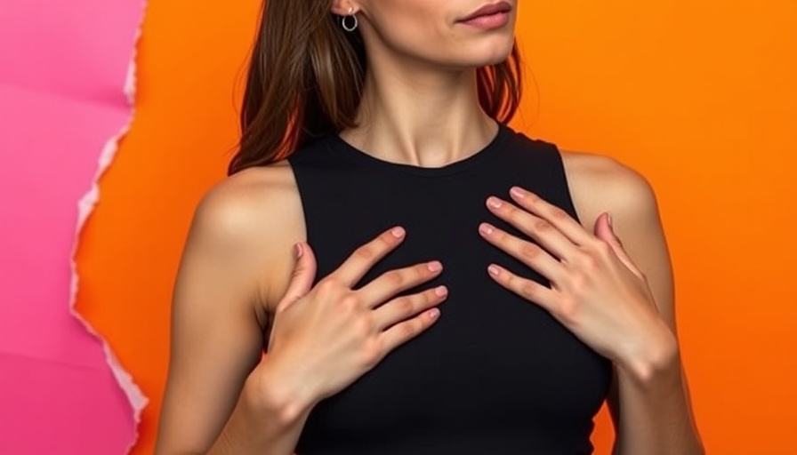 Woman considering early mammogram screening options.