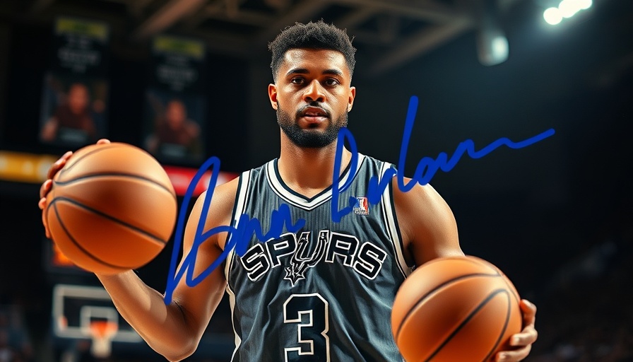 Victor Wembanyama autograph card featuring Spurs player with basketball.