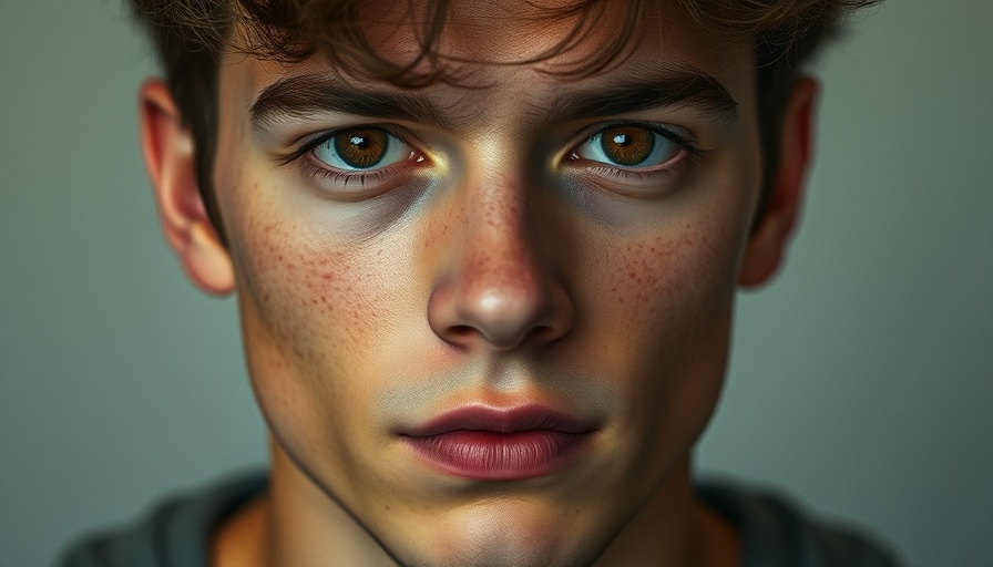 Texas murder suspect mugshot close-up portrait.