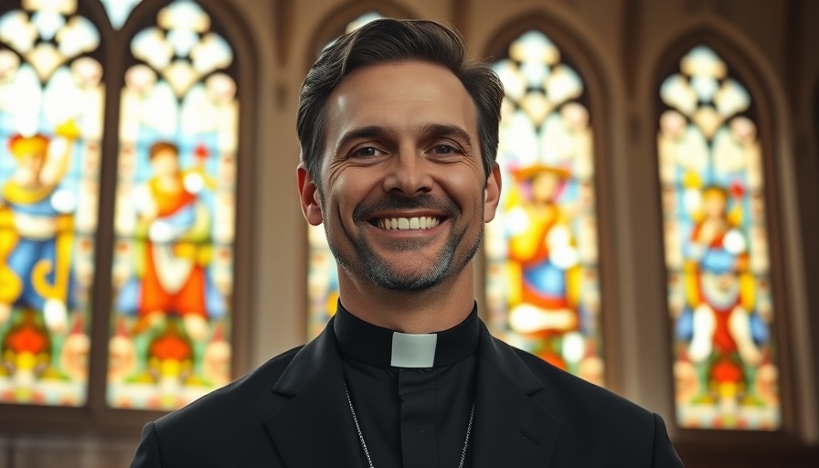 ELCA installs its first Black presiding bishop in front of stained glass windows.