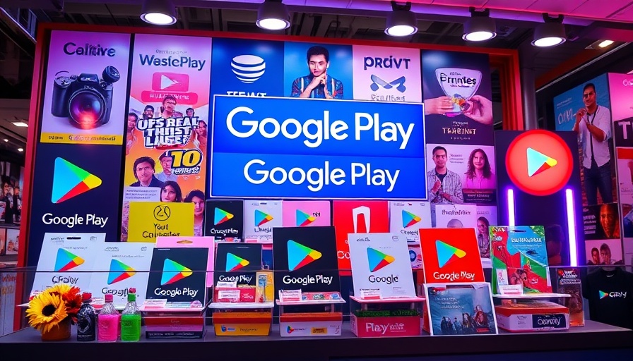 Colorful reward display highlighting Google Play Points rewards.