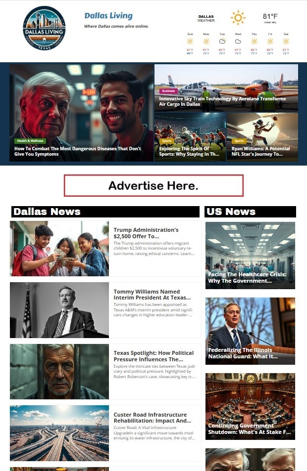Dallas Living - Where Dallas Comes Alive Online