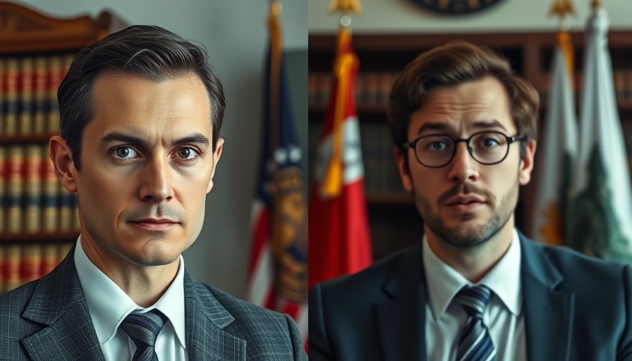 Serious individuals in an office, symbolizing federal troop deployment Portland.