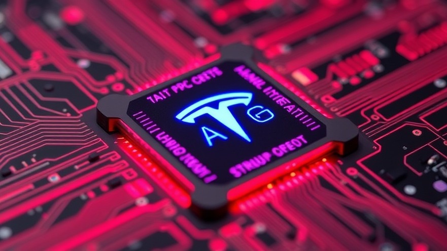 Tesla AI6 chips showcase AI technology advancements in semiconductor market trends.