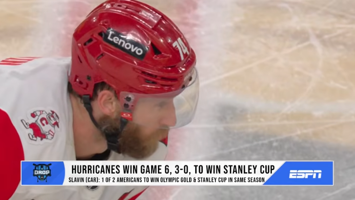 Carolina Hurricanes Stanley Cup Champions 2026 celebration image.