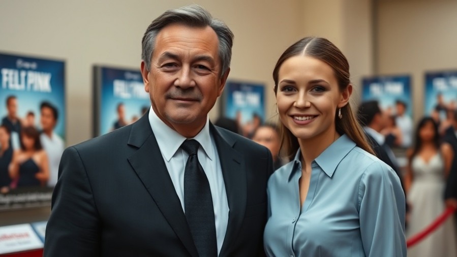 Tommy Lee Jones and a young woman smiling at a premiere, highlighting mental health in celebrities.