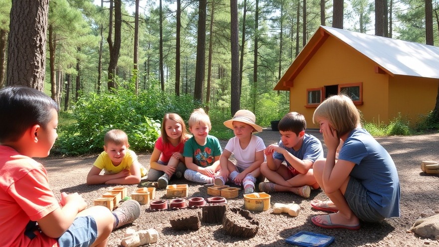 Children enjoying a safe camp experience, highlighting Texas summer camps safety.