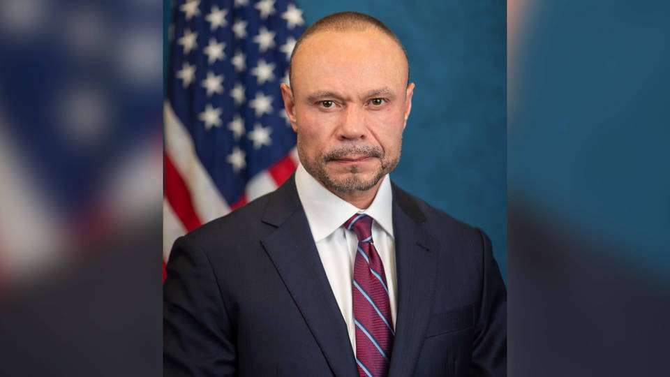 Facebook logo, Dan Bongino FBI resignation context.