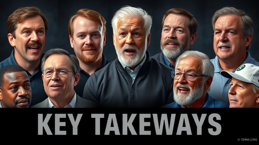 Collage of college football personalities discussing Indiana upset Penn State.