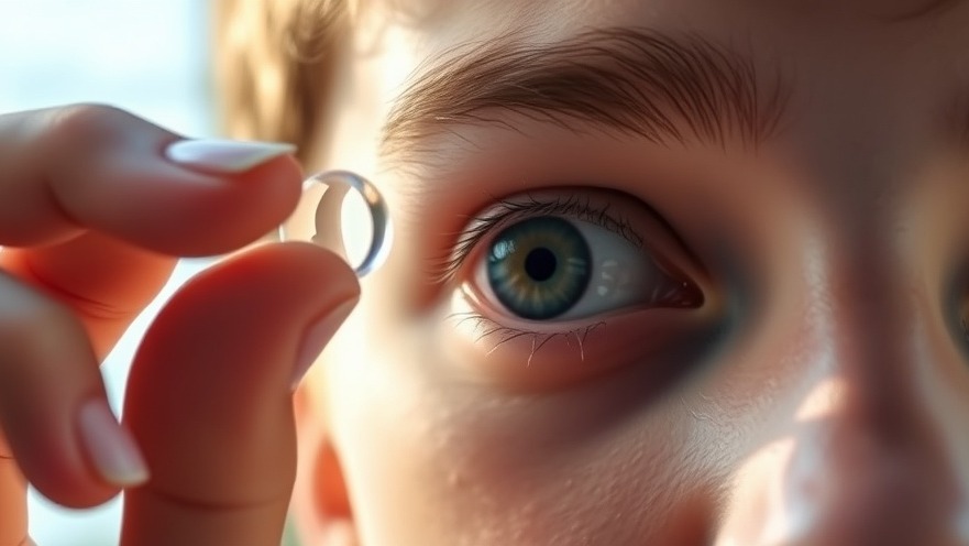 Person intrigued by augmented reality lenses for health monitoring in healthcare.