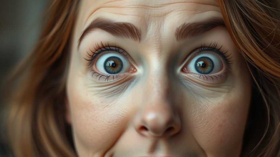 Surprised woman exploring healthy lifestyle habits for daily wellness routines.