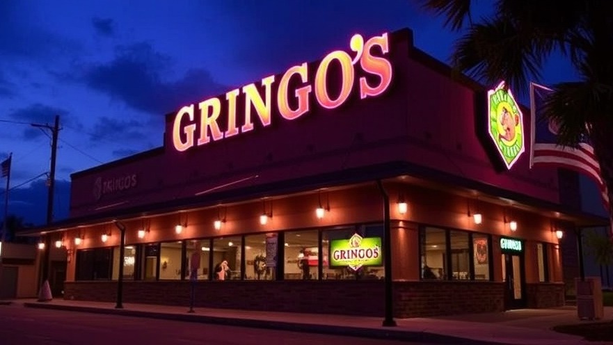 Gringo's restaurant opening in San Antonio, showcasing Tex-Mex cuisine.