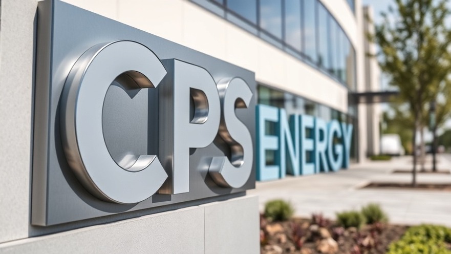 CPS Energy sign outside office building, key for San Antonio business news.