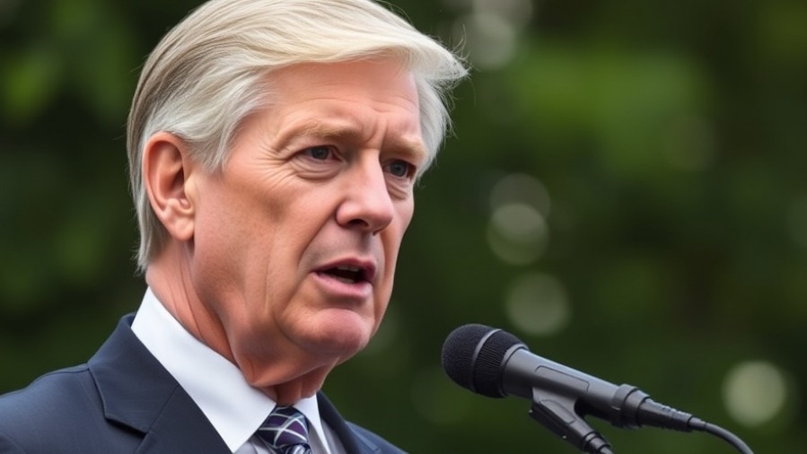 Supreme Court Justice Neil Gorsuch speaks intently on national political news.