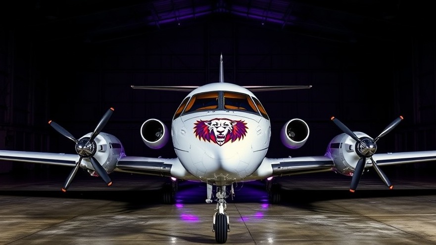 Sleek Cirrus aircraft parked in a hangar, highlighting Texas Southern University's aviation initiatives.