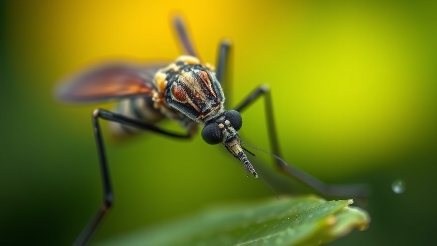 Closeup of a mosquito, highlighting the importance of mosquito prevention in Austin.