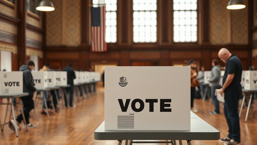 Voters at a polling place, highlighting Texas voting rights and voter participation.