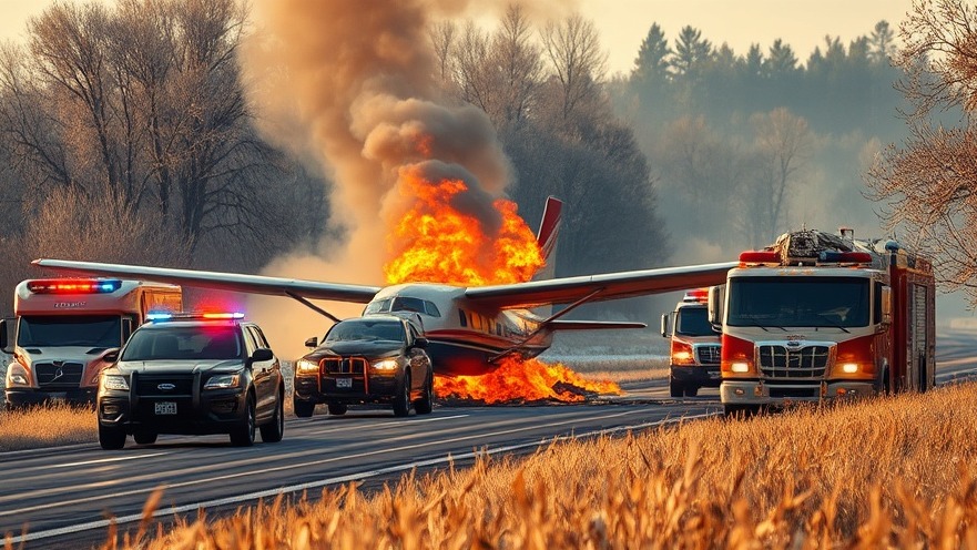 Austin news today: Emergency response at fiery small plane crash scene.