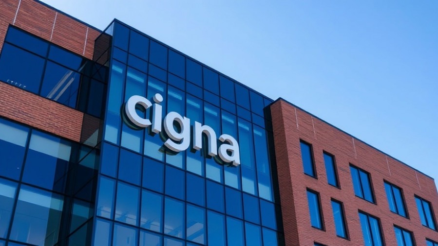 Cigna corporate building showcasing health and wellness affordability through architecture.