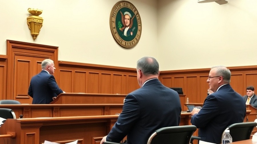 Three men on trial in courtroom, featured in San Antonio crime reports.