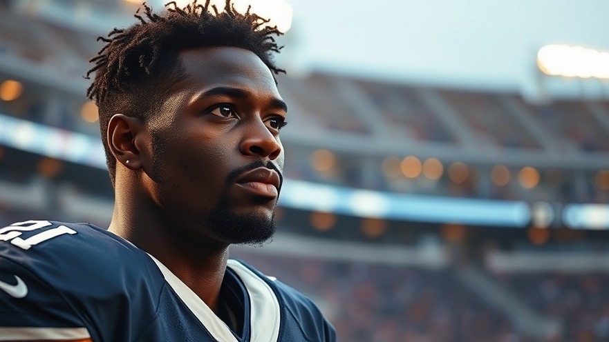 Contemplative Dallas Cowboys player amidst NFL preseason drama and sports controversies.