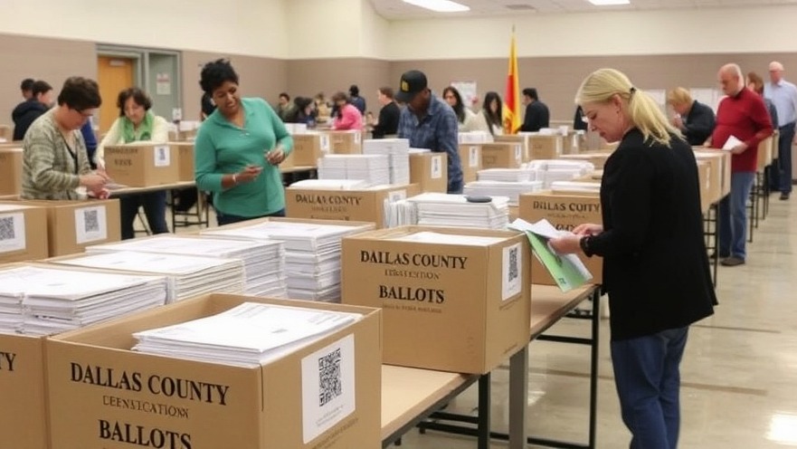 Dallas election news: over 2,300 provisional ballots in limbo amid legal fight.
